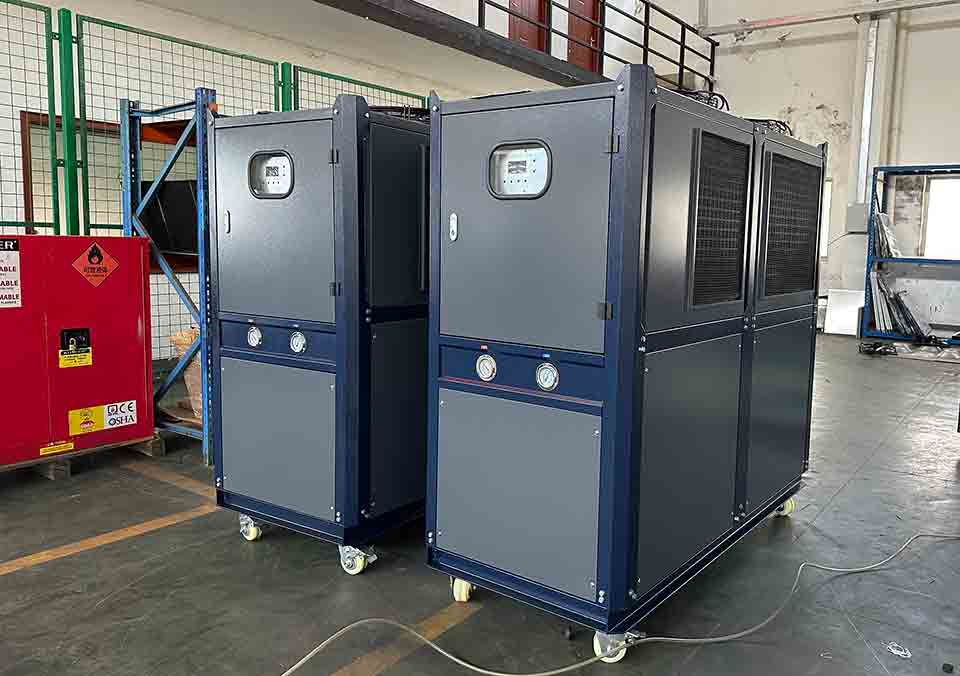 風(fēng)冷式塑膠專用冷水機